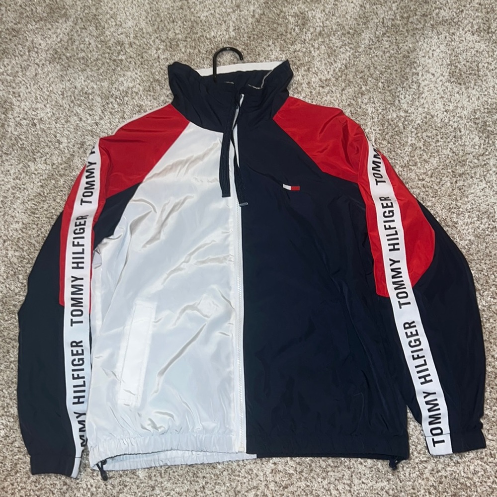 Red, White, and Blue Tommy Hilfiger Jacket